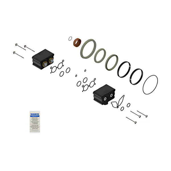 KIT Reparo Solenoide Cilindro 3 Posicoes MB — 0012603763