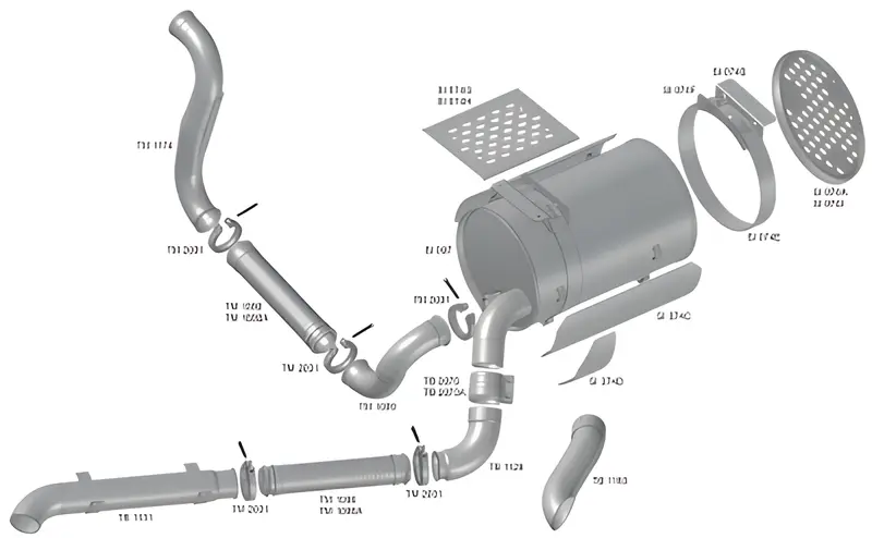 KIT Reposicao 1T17ARW-4.5 para Volvo — MP00301033