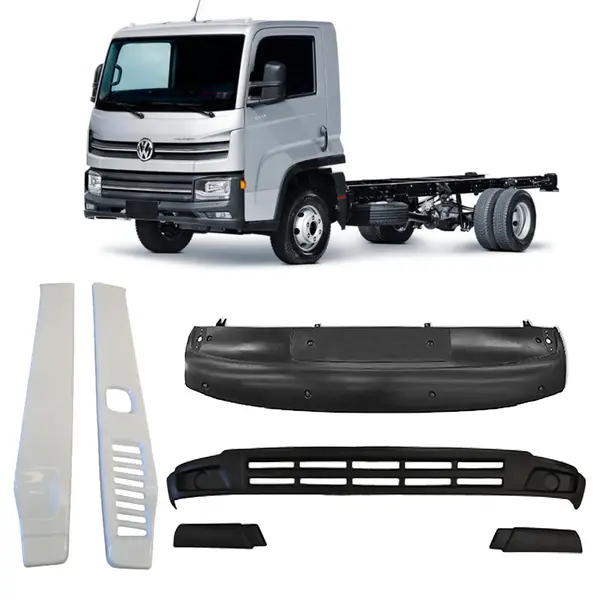 Kit Spoiler Tapa Sol e Laterais Cegonheiro para VW Delivery 2018 - Reposição e Estilo