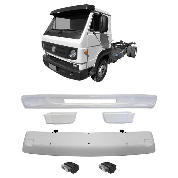 KIT Spoiler Tapa Sol VW Delivery a Partir 2013 com Lanternas