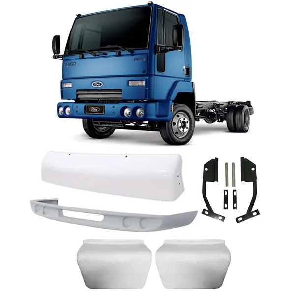 Kit Tapa Sol Spoiler E Tampa Estribo Ford Cargo 712 815 E