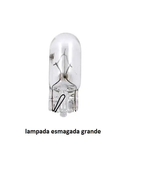 Lampada 12V Esmagada Grande 194
