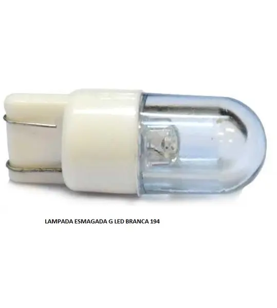 Lampada Esmagada LED 12V G Branca 194