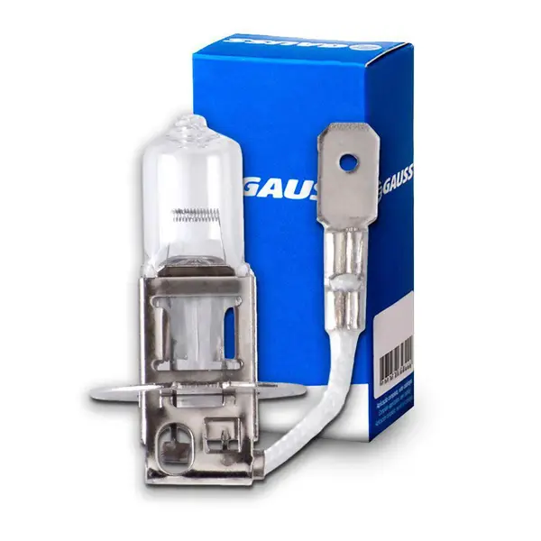 Lampada H3 12V 55W Halogena Iodo Gauss