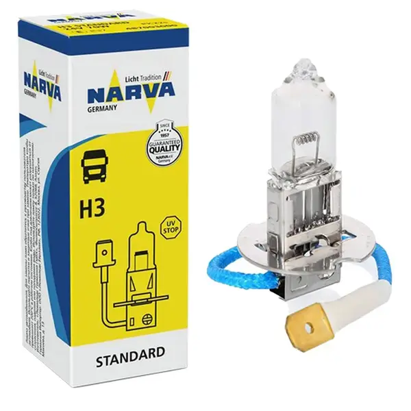 Lampada H3 12V 55W Halogena Iodo