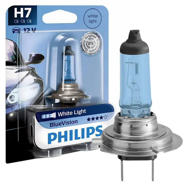Lampada H7 55W Blue Vision para Ford VW MB — 12972BVB1