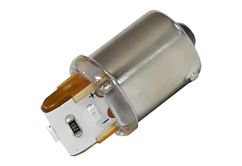 Lampada LED 1141 3 LED Ambar 12V 1 Polo Pino — U1132