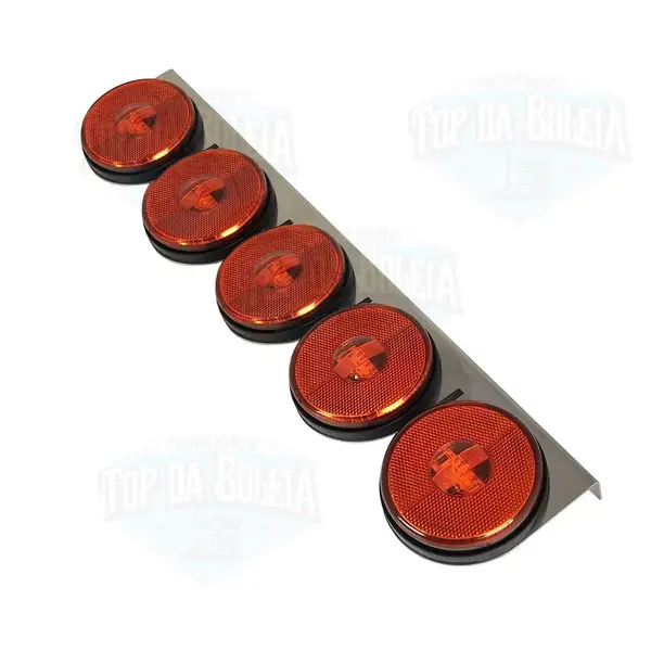 Lanterna 5 Marias em LED com Suporte Inox Bivolt