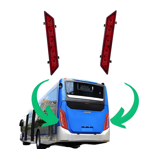 Lanterna Freio para Onibus Caio Apache Millennium — 812202