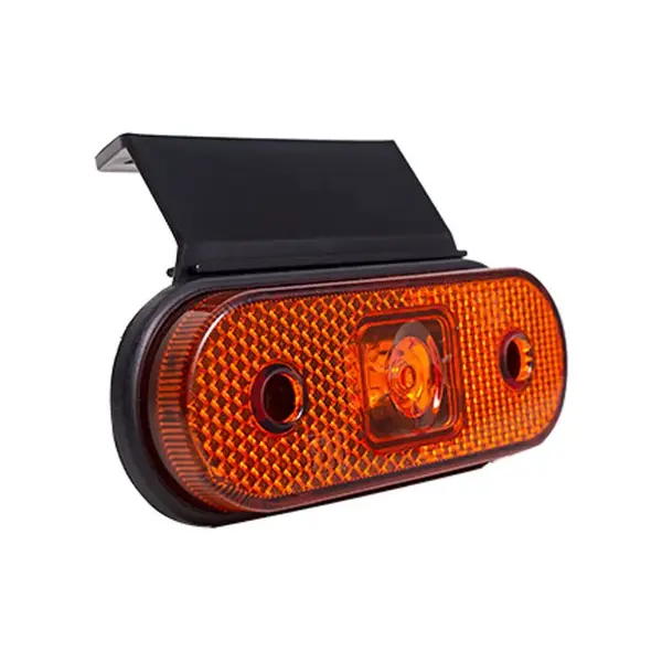 Lanterna Lateral Carreta Facchini LED com Suporte 12V / 24V