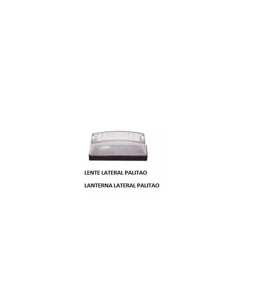 Lanterna Lateral Palitao/engate Vermelha LED