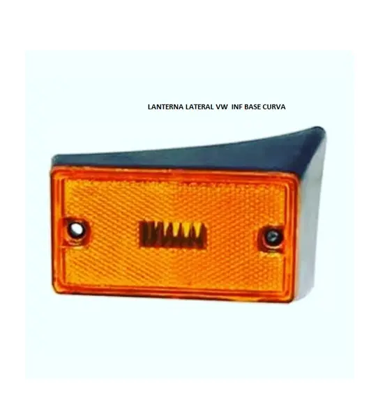 Lanterna Lateral VW Inf Base Curva LD Amarela