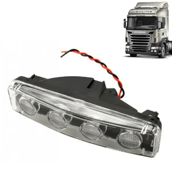 Lanterna LED Tapa Sol para Caminhão Scania S4 / S5 com Conector Fios