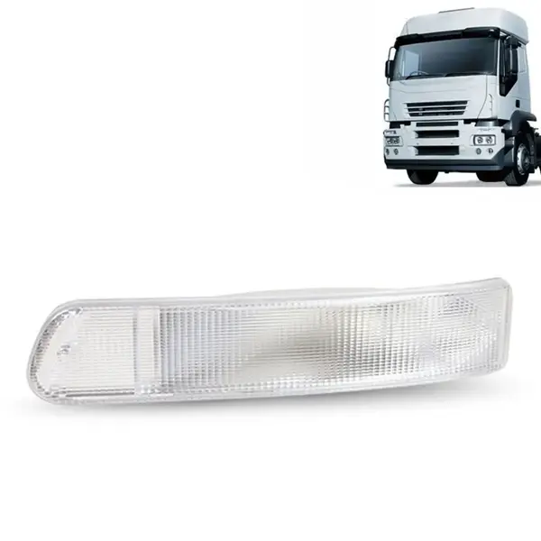 Lanterna Pisca Cristal para Caminhão Iveco Stralis até 2007 Lado Esquerdo