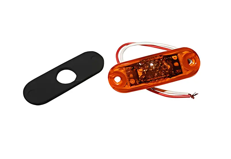 Lanterna Placa 2 LEDS Busscar Onibus — PL13340061
