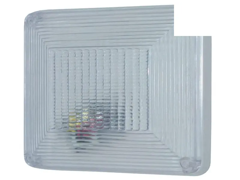Lanterna Teto Cristal Quadrada Carreta — 45184 RC332