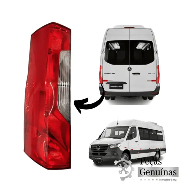 Lanterna Tras Esquerda Sprinter 21 C/acril — 9108200000