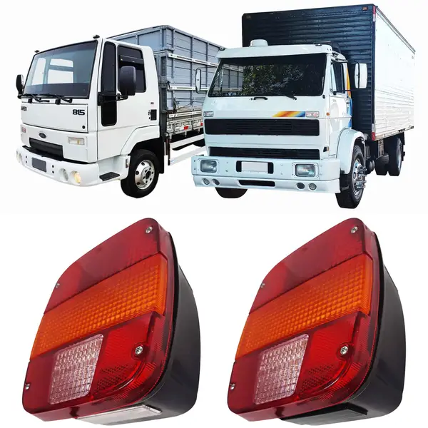 Lanterna Traseira Caminhão Ford Cargo VW Par