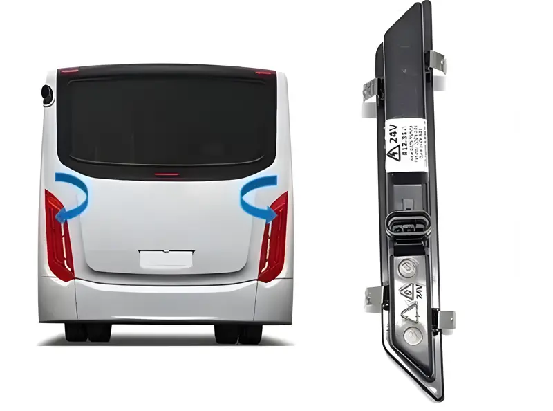 Lanterna Traseira EURO 2 LD para Carreta Rodofort — 4001193