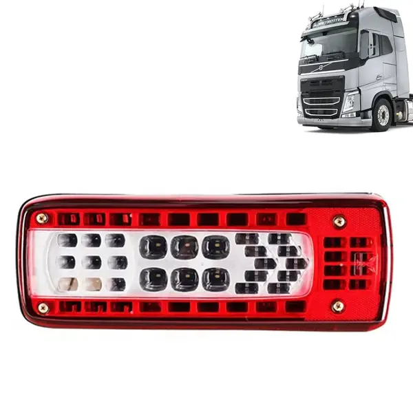 Lanterna Traseira LED para Caminhão Volvo FH / FM / VM Lado Direito