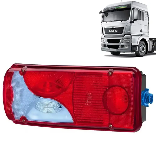 Lanterna Traseira para Caminhão MAN TGX Lado Esquerdo