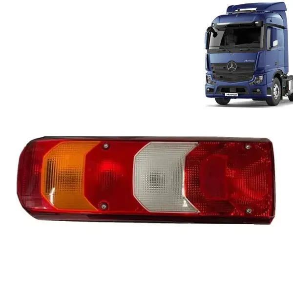 Lanterna Traseira para Caminhão MB Accelo / Atego / Axor / Actros Moderno Lado Esquerdo