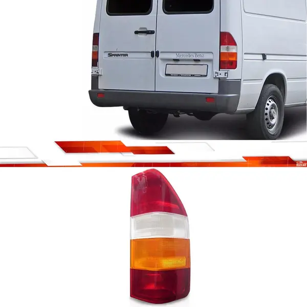Lanterna Traseira Tricolor Sprinter MB Dir — 0008260856