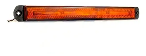 Lanterna Univ Slim LED Acrilico Amarela — PL06400061