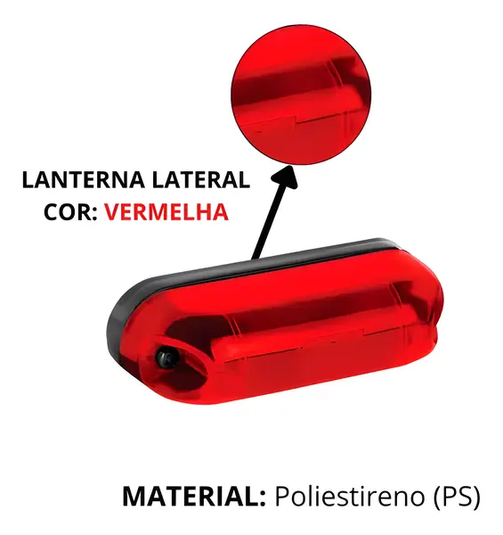 Lanterna Universal Traseira Multiuso — DT027