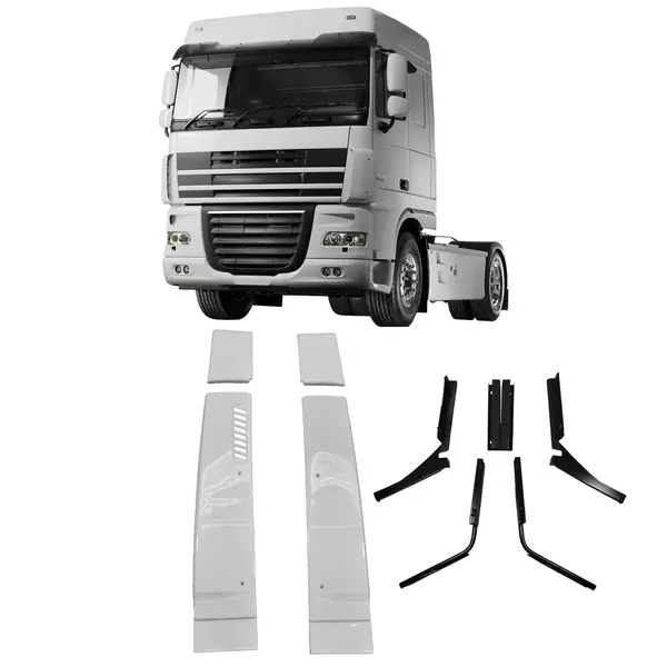 Laterais Cegonheiro Caminhão DAF XF 2013 a 2019 s/ Teto