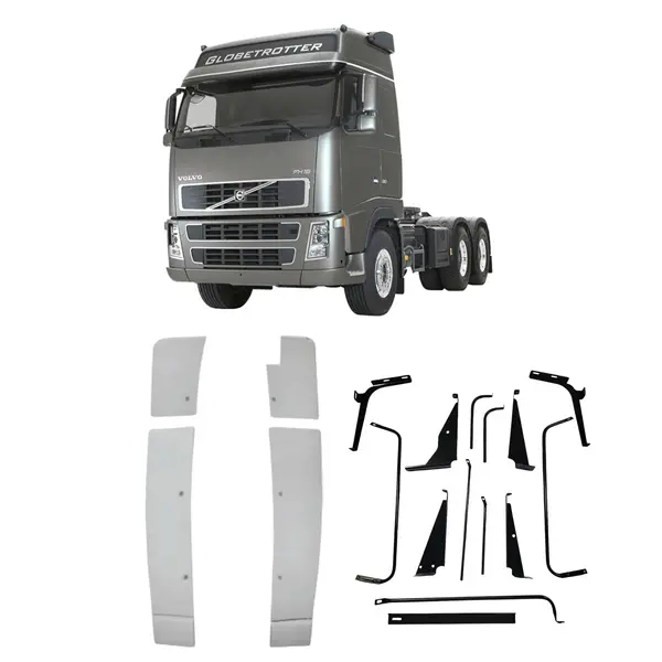 Laterais Cegonheiro Caminhão Volvo FH ...2014 Globetrotter s/ Teto