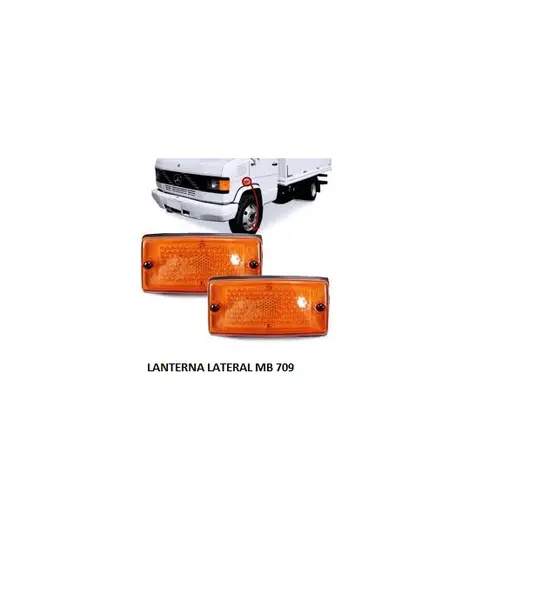 Lente Lateral MB 709 Vermelha