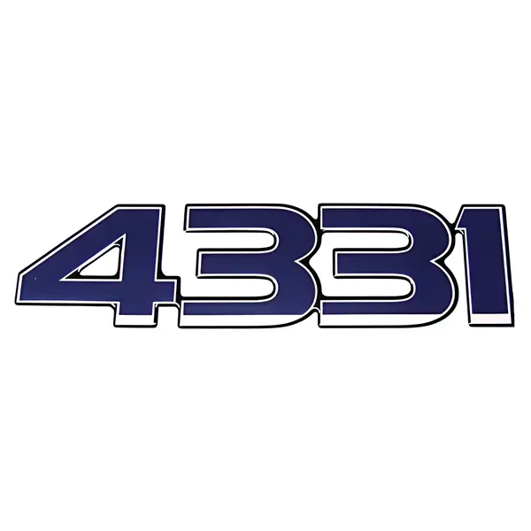 Logo Frontal 4331 Cabina Chassi — 3C4516605FA