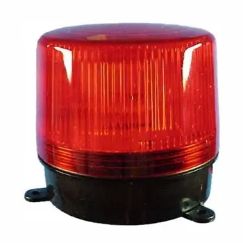 Luz Sinalizadora Flash Estrobo Vermelho 24V — DNI4016