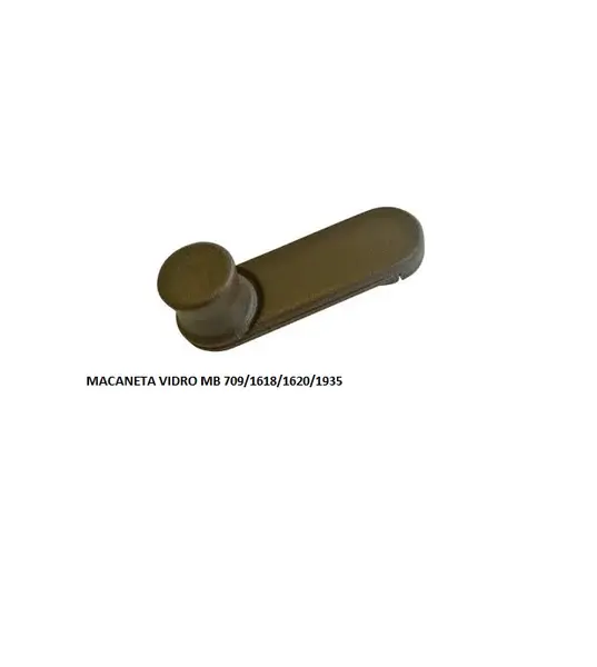 Macaneta Vidro MB 709 1618 1620 1935 Zamak Cinza ORI5108CZ