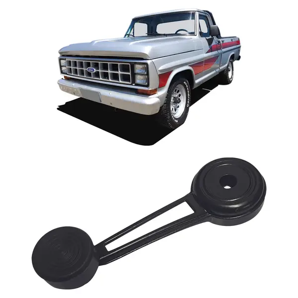 Manivela Vidro Caminhão Ford F350 F750 F1000 F4000 Preto
