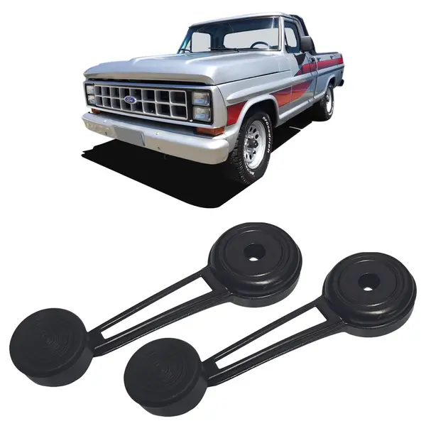 Manivela Vidro Caminhão Ford Preto Par