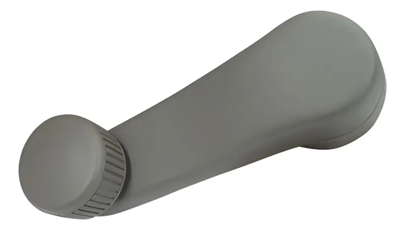 Manivela Vidro Porta LD LE Cinza para MB 709 — 6737600002C