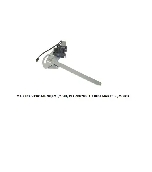 Maquina Vidro MB 709 710 1618 1935 90 a 2000 LD Eletrica C/motor Mabuch 24V R2126