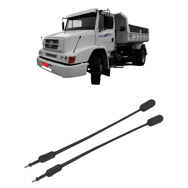 Mastro Baliza Caminhão MB 1218 1418 1618 1620 52 Cm (par)