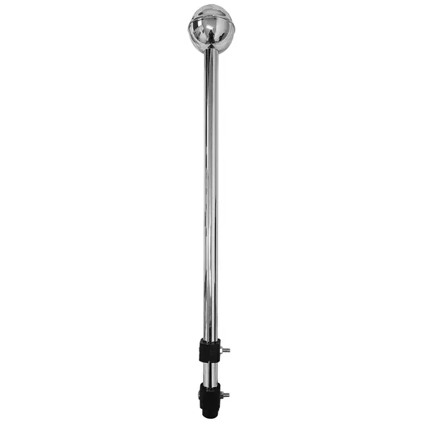 Mastro Baliza Cromado Caminhão Reto 90 Cm (unitario)