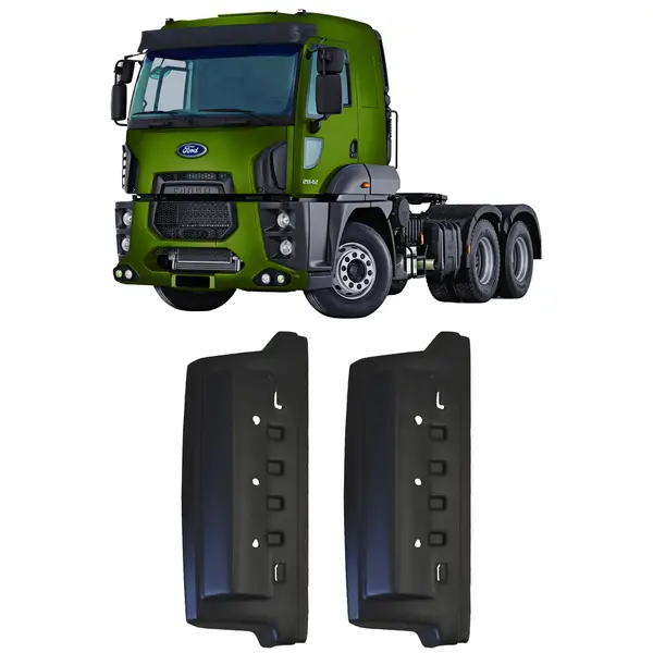 Meio Paralama Tração Caminhão Ford Cargo 2842 Intermediario Par