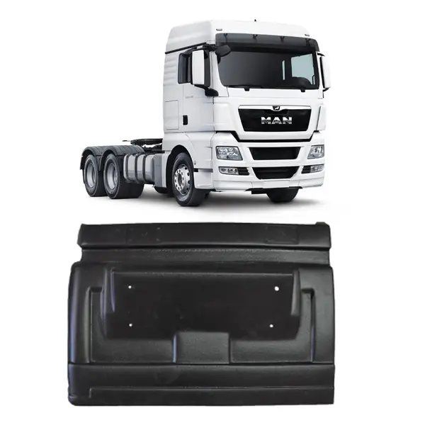 Meio Paralama Tripartido Caminhão MAN TGX 2017 2018 D/d T/e