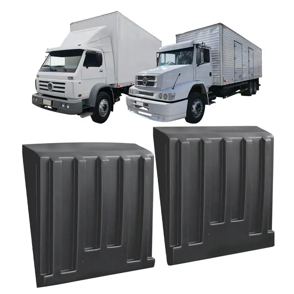 Meio Paralama Truck Toco Universal Dianteiro Traseiro Par
