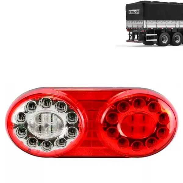 Módulo Refil Lanterna Traseira LED para Carreta Randon 2010 á 2012
