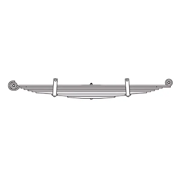 Mola Oitava Eixo Traseiro para Agrale MA8.5T — KAG1095208