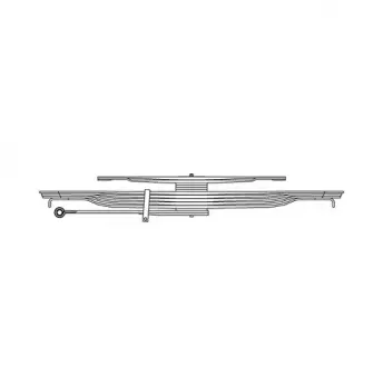 Mola Setima para Ford B1618 VW 17210 16180 — KVW061007