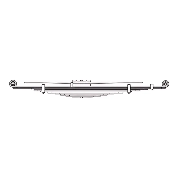 Mola Tras 1A para Ford F4000 1999 a 2020 — KFO0246A1