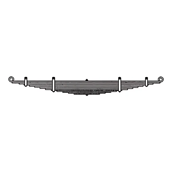 Mola Tras 2A para Ford Caminhao F400 F4000 — KFO018102V2