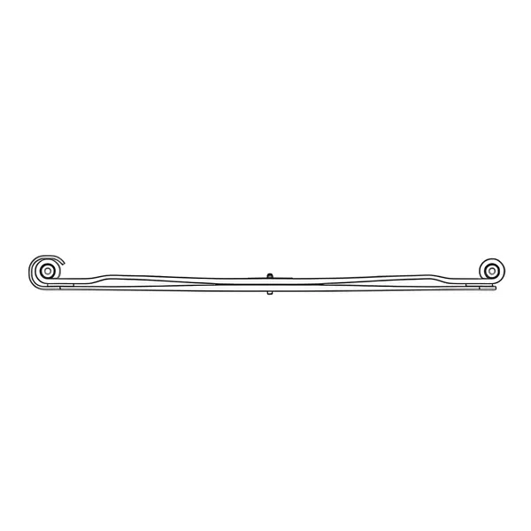 Mola Tras 2A para Volvo Onibus B270F 2012 — KVL248402V